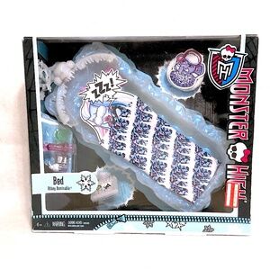 Monster High Abbey Bominable Bed Playset 2012 Mattel New